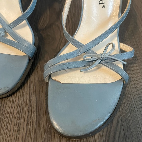 Blue kitten heels - Picture 6 of 6